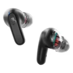 אוזניות אלחוטיות שחורות Skullcandy Rail צליל מדויק ועוצמתי עם סוללה חזקה