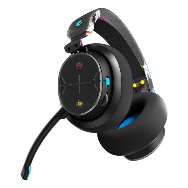 אוזניות גיימינג אלחוטיות שחורות Skullcandy PLYR סאונד איכותי עם חיי סוללה ארוכים