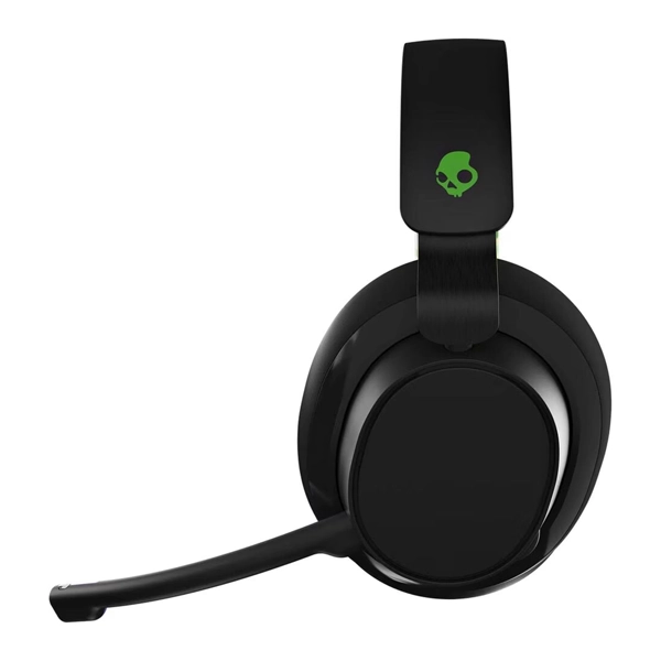 אוזניות גיימינג חוטיות שחור/ירוק Skullcandy SLYR Xbox עם סאונד מדויק ומיקרופון נשלף