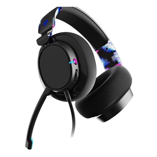 אוזניות גיימינג חוטיות שחור/כחול Skullcandy SLYR Pro אוניברסליות עם מיקרופון מתקדם