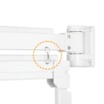 זרוע למסכים 17"-32" מתכווננת | Lumi LDA34-112 – התאמה מושלמת ונוחות מקסימלית