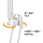 זרוע למסכים 17"-32" מתכווננת | Lumi LDA34-112 – התאמה מושלמת ונוחות מקסימלית