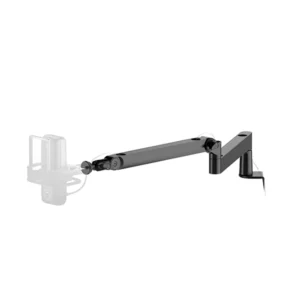 זרוע מיקרופון נמוכה Elgato Wave Mic Arm LP עם עיצוב אלגנטי וניהול כבלים מובנה