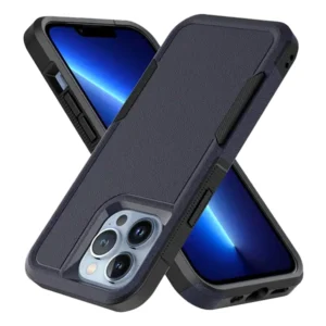 כיסוי קומבו משולב ל- iPhone 16 כחול | מגן אולטימטיבי להגנה מקסימלית