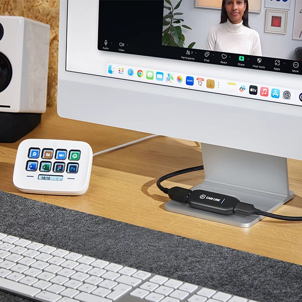 כרטיס לכידת וידאו Elgato Cam Link 4K – הפכו כל מצלמה למצלמת רשת מקצועית