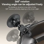 מעמד מגנטי לרכב תומך MagSafe עם סיבוב 360° מותאם למסכים Yesido C213