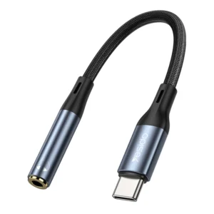 מתאם Type-C לאוזניות 3.5 ממ באיכות סאונד גבוהה Yesido YAU38