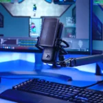 מתאם למיקרופון Elgato Wave Shock Mount להפחתת רעידות ושיפור איכות הסאונד