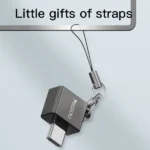 מתאם קומפקטי Type-C ל-USB לחיבור התקנים חיצוניים Yesido GS08