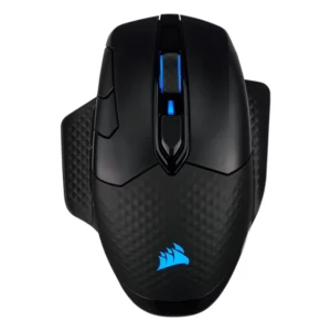 עכבר גיימינג אלחוטי Corsair DARK CORE RGB PRO עם חיישן 18,000 DPI ותמיכה בשלושה מצבי חיבור