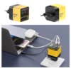 מטען קיר 65W GaN צהוב עם כבל נמתח Type-C ויציאות USB-C ו-USB-A מהירות | Miracase MWC65RC