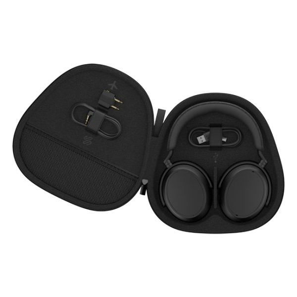 אוזניות אלחוטיות שחורות עם ביטול רעשים | Sennheiser Momentum 4 Wireless