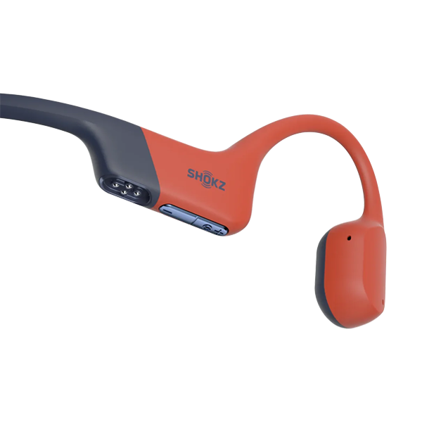 אוזניות שחייה Bluetooth אדומות עמידות למים | Shokz OpenSwim Pro