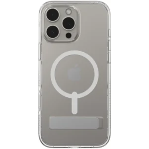 כיסוי לאייפון 16 פרו מקס שקוף עם מעמד תומך MagSafe איכותי | ZAGG Crystal Palace with Kickstand