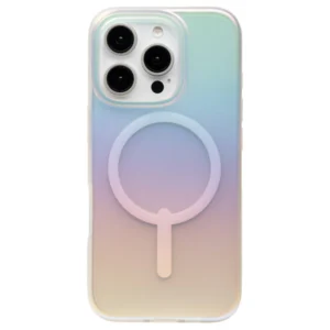 כיסוי לאייפון 16 פרו מקס צבעוני קשת תומך MagSafe איכותי | ZAGG Milan Snap