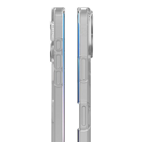 כיסוי לאייפון 16 שקוף תומך MagSafe קליל עם הגנה מתקדמת | ZAGG Crystal Palace Lite