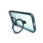 כיסוי מט לאייפון 16 פרו ירוק עם סטנד MagSafe ומגן מצלמה | Velox MagRing