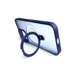 כיסוי מט לאייפון 16 פרו כחול עם סטנד MagSafe ומגן מצלמה | Velox MagRing