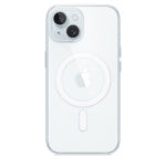 כיסוי מקורי לאייפון 15 שקוף תומך Magsafe מבית Apple 1