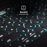 כיסוי מקלדת לאייפד אייר 13 אינץ׳ (M2) שחור | ZAGG Pro Keys 2