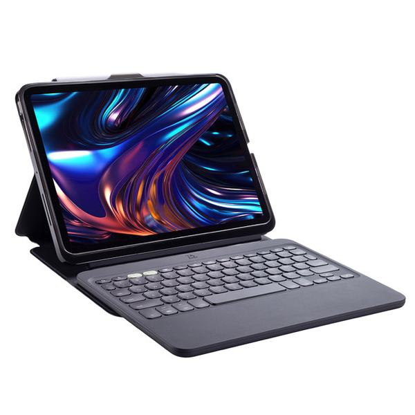כיסוי מקלדת לאייפד פרו 13 אינץ׳ (M4) שחור | ZAGG Pro Keys 2