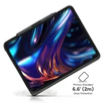 כיסוי מקלדת לאייפד פרו 13 אינץ׳ (M4) שחור | ZAGG Pro Keys 2
