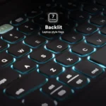 כיסוי מקלדת לאייפד פרו 13 אינץ׳ (M4) שחור | ZAGG Pro Keys 2