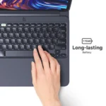 כיסוי מקלדת לאייפד פרו 13 אינץ׳ (M4) שחור | ZAGG Pro Keys 2