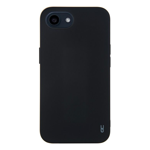 כיסוי סיליקון לאייפון 16e שחור נעים ורך למגע | Grip Case Soft