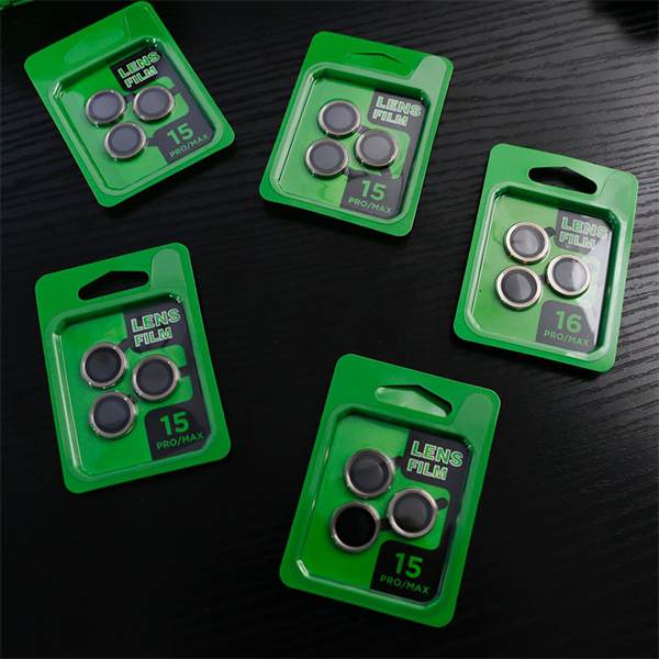 מגן מצלמה לאייפון 16 פרו מקס שחור עמיד וקשיח | Camera Lens Protector