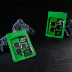 מגן מצלמה לאייפון 16 פרו מקס שחור עמיד וקשיח | Camera Lens Protector