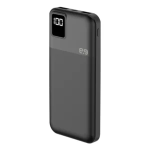 מטען נייד 10,000mAh 22.5W שחור עם מסך דיגיטלי | PureGear 10,000mAh 22.5W