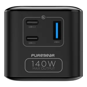 מטען נייד 27,000mAh 140W שחור | PureGear 27,000mAh 140W