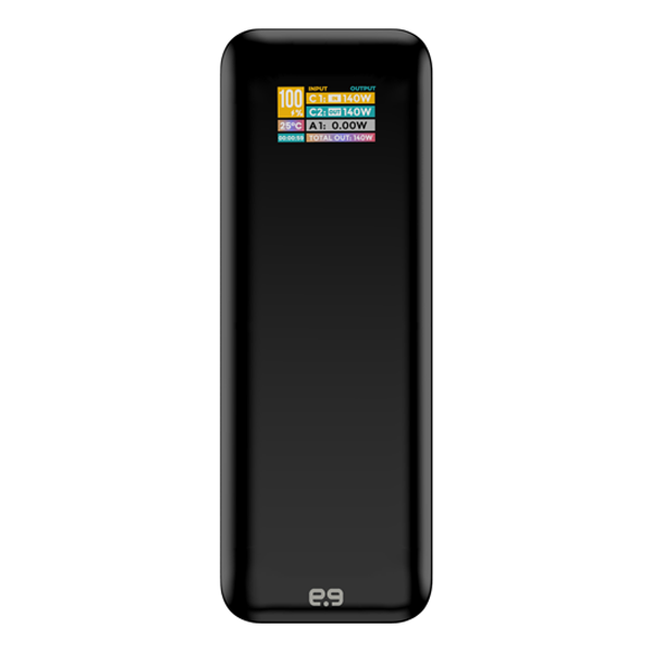 מטען נייד 27,000mAh 140W שחור | PureGear 27,000mAh 140W