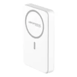 מטען נייד מגנטי 15W 10,000mAh תומך MagSafe לבן | PureGear