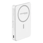 מטען נייד מגנטי 15W 10,000mAh תומך MagSafe לבן | PureGear