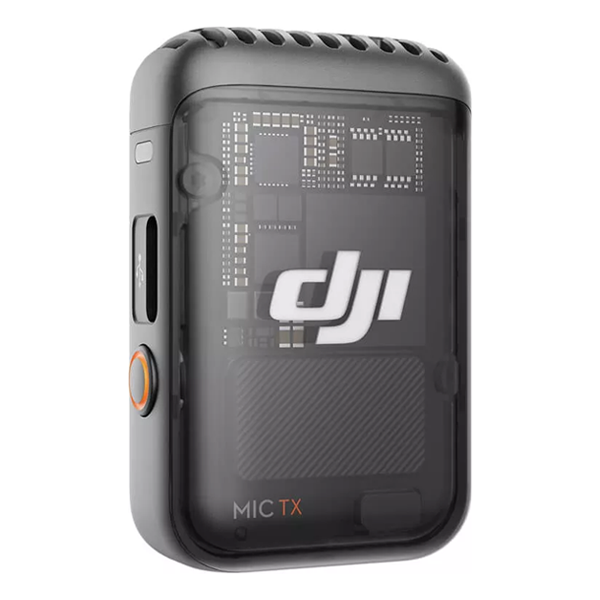 מערכת מיקרופון דש אלחוטית DJI Mic 2 | מקלט אחד, שני משדרים ומארז טעינה
