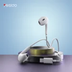 אוזניות Lightning חוטיות ארגונומיות עם שלט מובנה | Yesido YH50