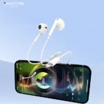 אוזניות חוט Lightning עם שלט ומיקרופון | Yesido YH51