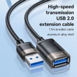 כבל מאריך USB ל-USB באורך 1.5 מטר | Yesido GS26