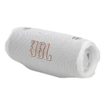 רמקול JBL Charge 6 לבן עם סאונד עוצמתי וסוללה חזקה