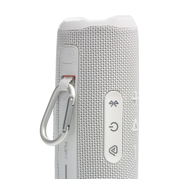 רמקול אלחוטי JBL Flip 7 לבן | סאונד איכותי ועוצמתי במיוחד