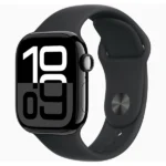 שעון חכם Apple Watch 42mm Series 10 GPS בצבע Jet Back Aluminum | רצועה שחורה