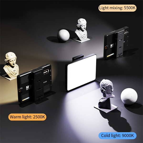 תאורת LED ניידת עם קליפס חכם, 3 מצבי אור וכיוונון רחב | M15